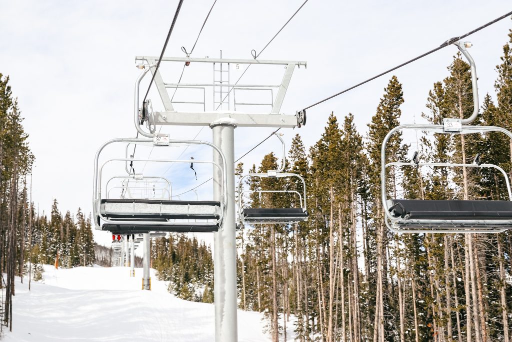 ski lift on Copper mountain