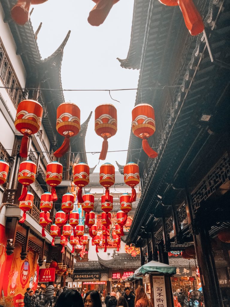 Chinese lanterns at Grand Bazaar 