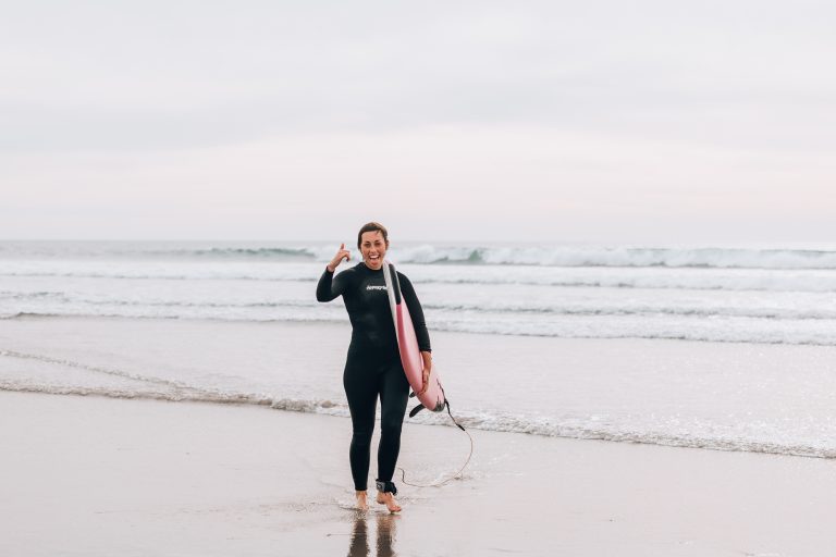 Our Experience Surfing for the First Time in Pacific Beach, San Diego