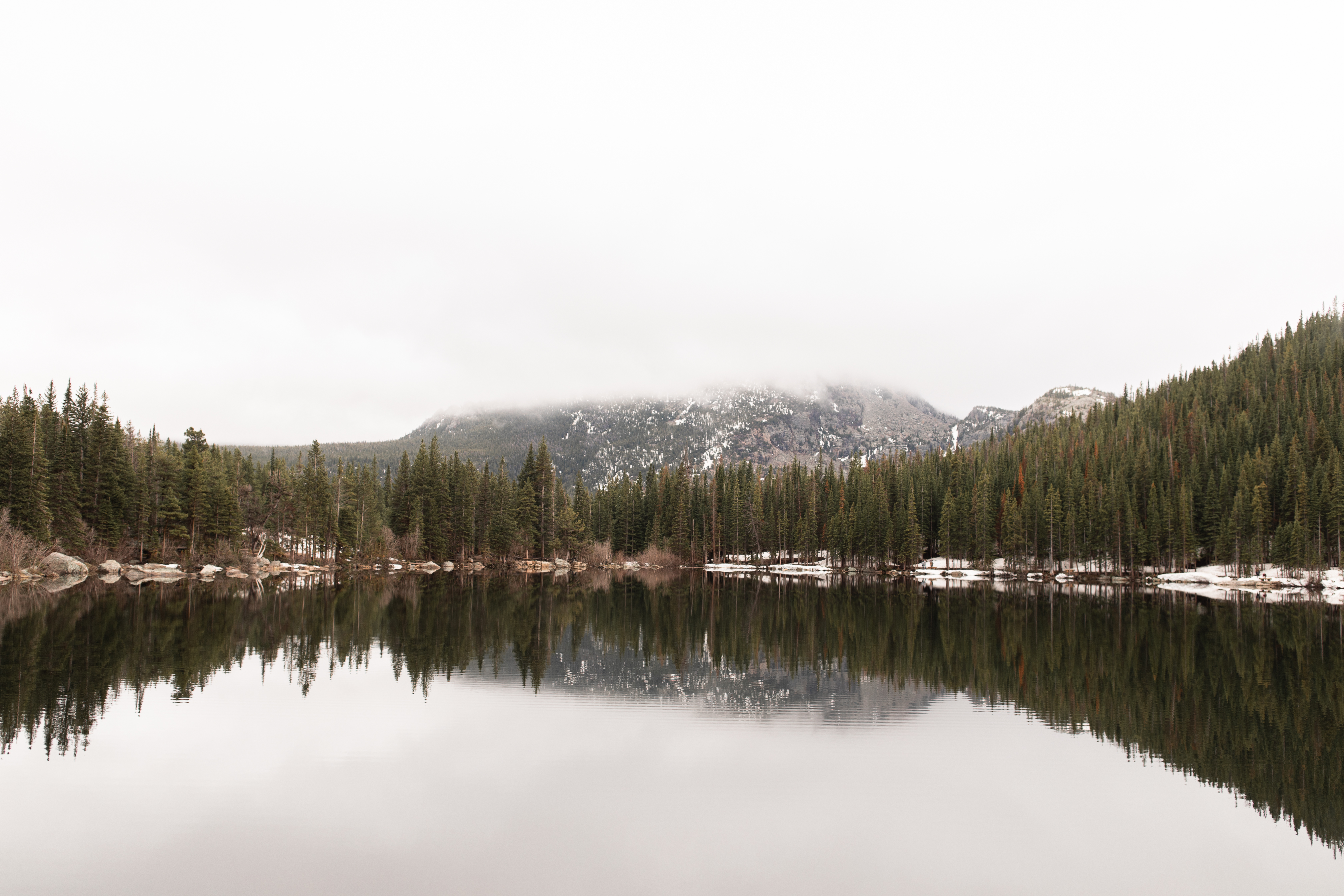 Bear Lake in Rocky Mountain National Park Colorado